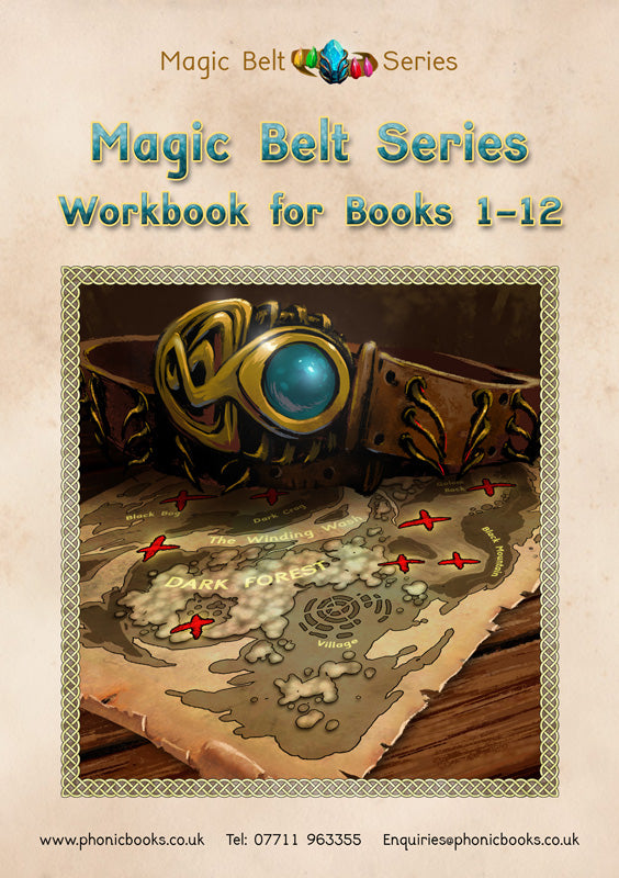 Magic Belt Series Workbook for Books 1-12