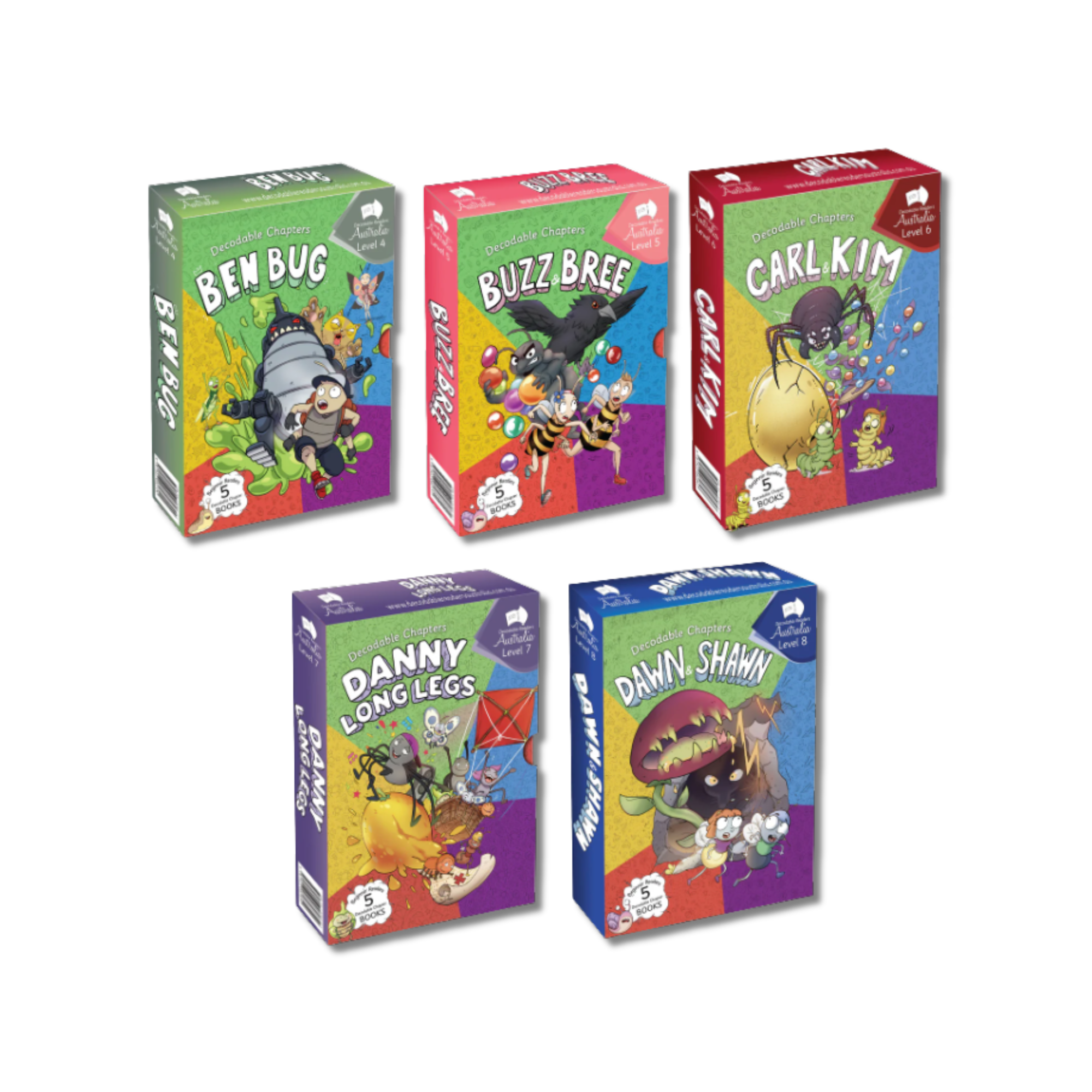 Decodable Readers Australia - Decodable Chapters Bundle