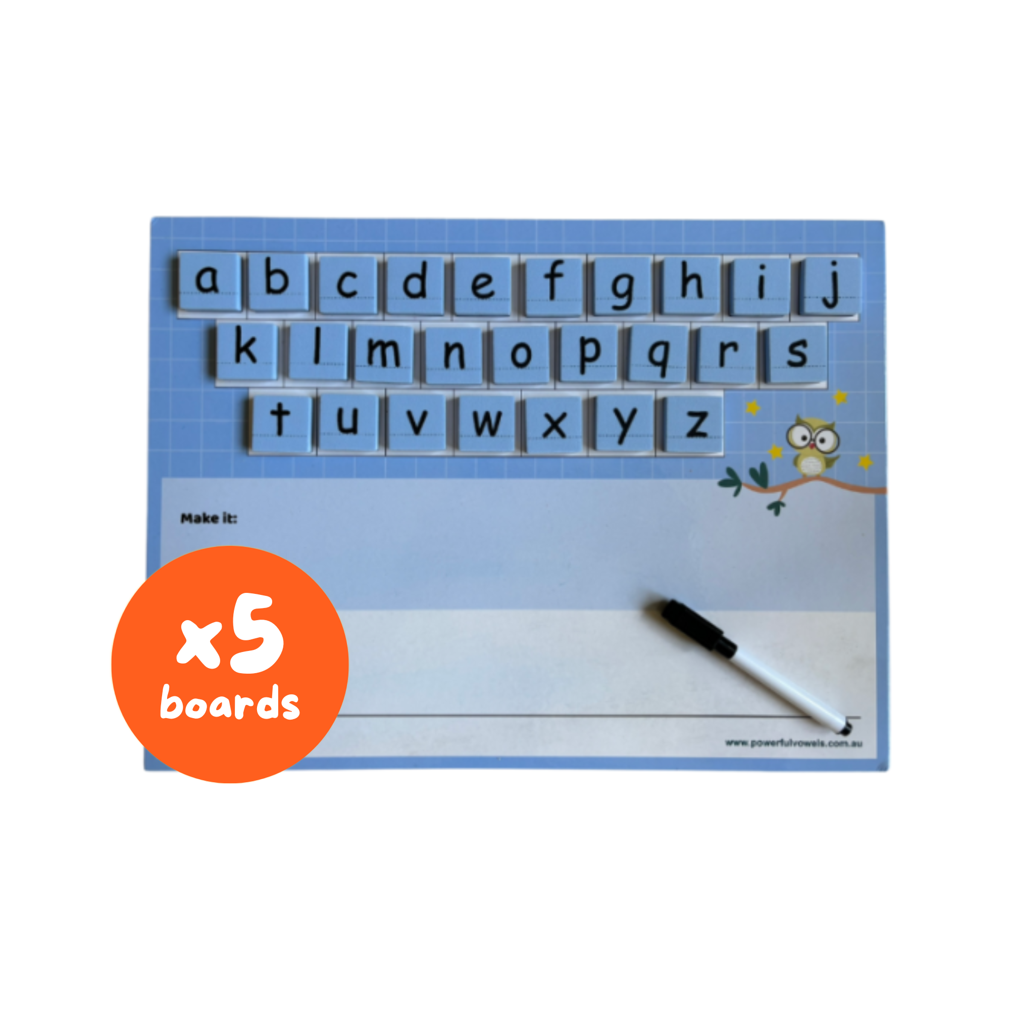 Powerful Vowels Word Boards – 5 Bundle