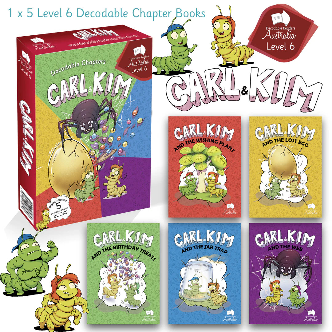Carl and Kim Decodable Chapters Level 6