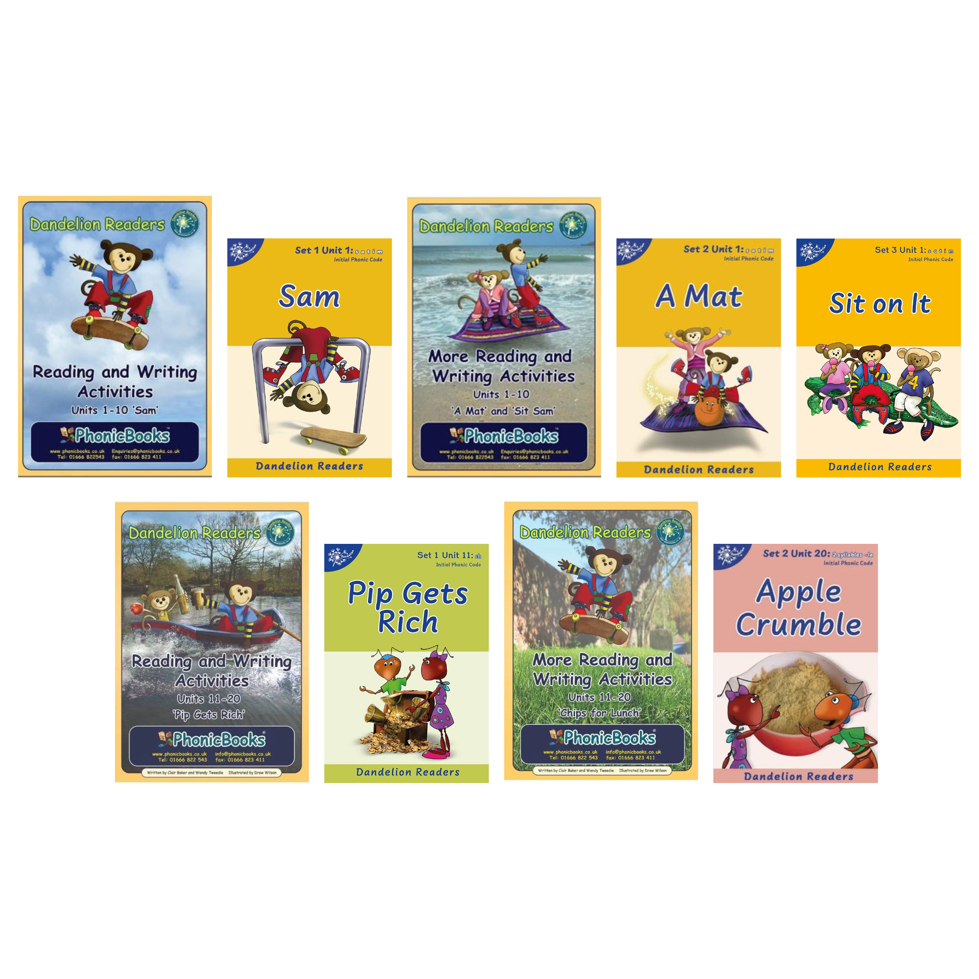 Dandelion Readers Tutor Bundle