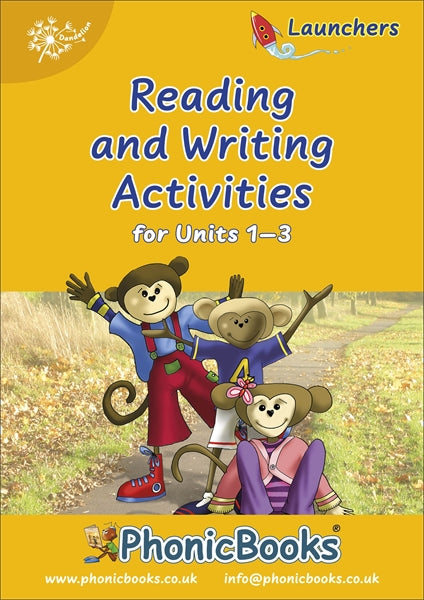 Dandelion Launchers units 1-3 Reading and Writing Activities