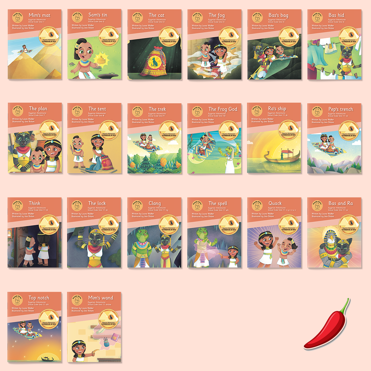 Sounds-Write Initial Code Egyptian Adventures