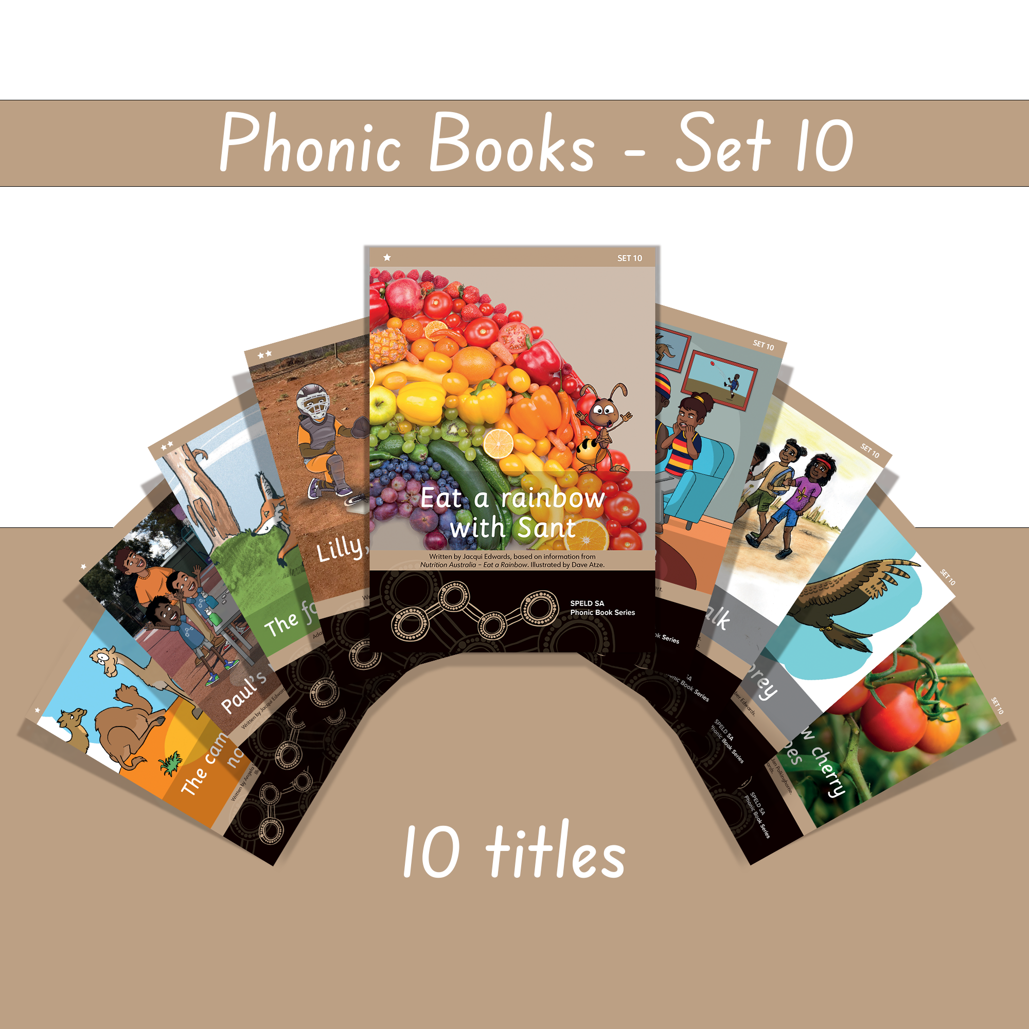 SPELD SA Phonic Books - Set 10