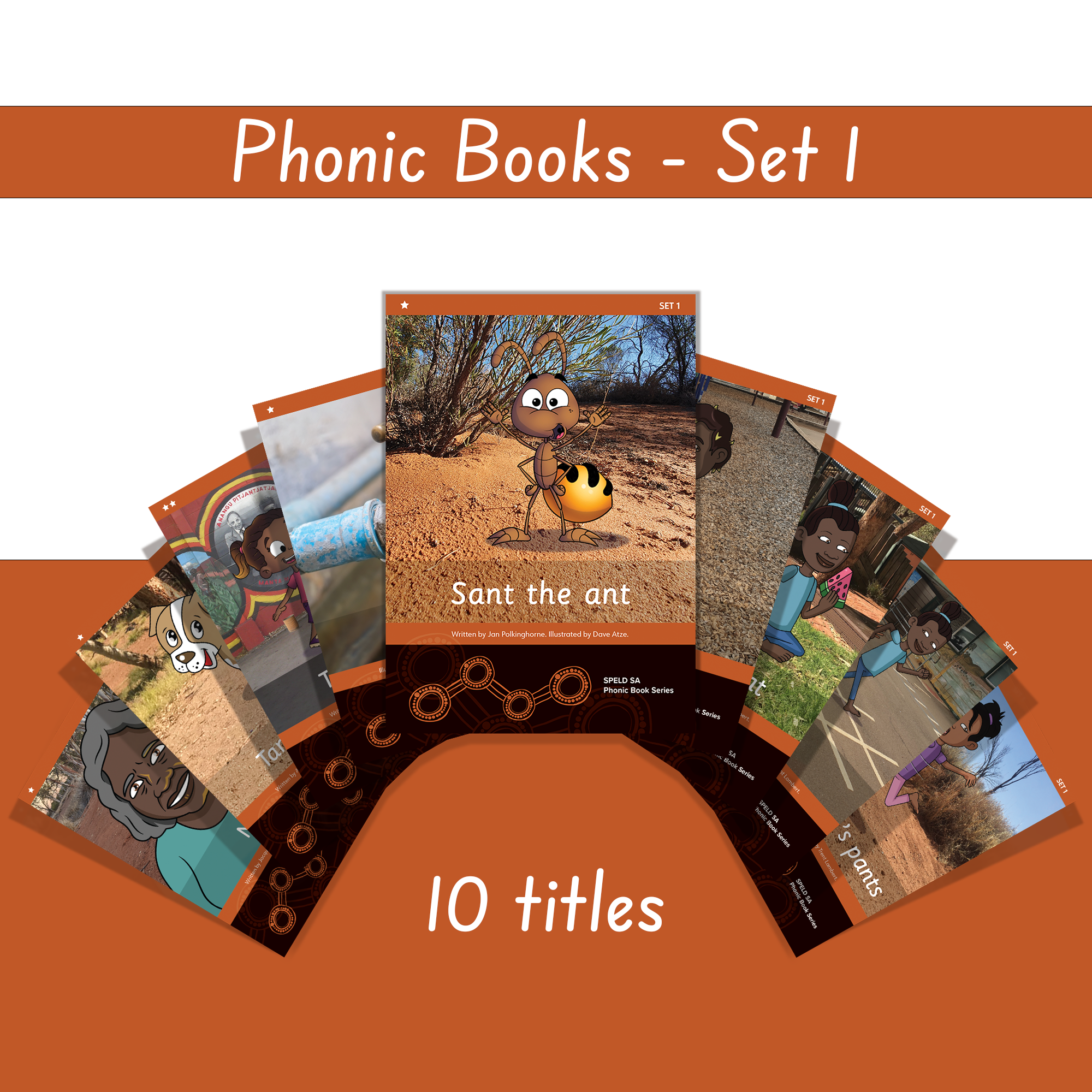 SPELD SA Phonic Books - Set 1