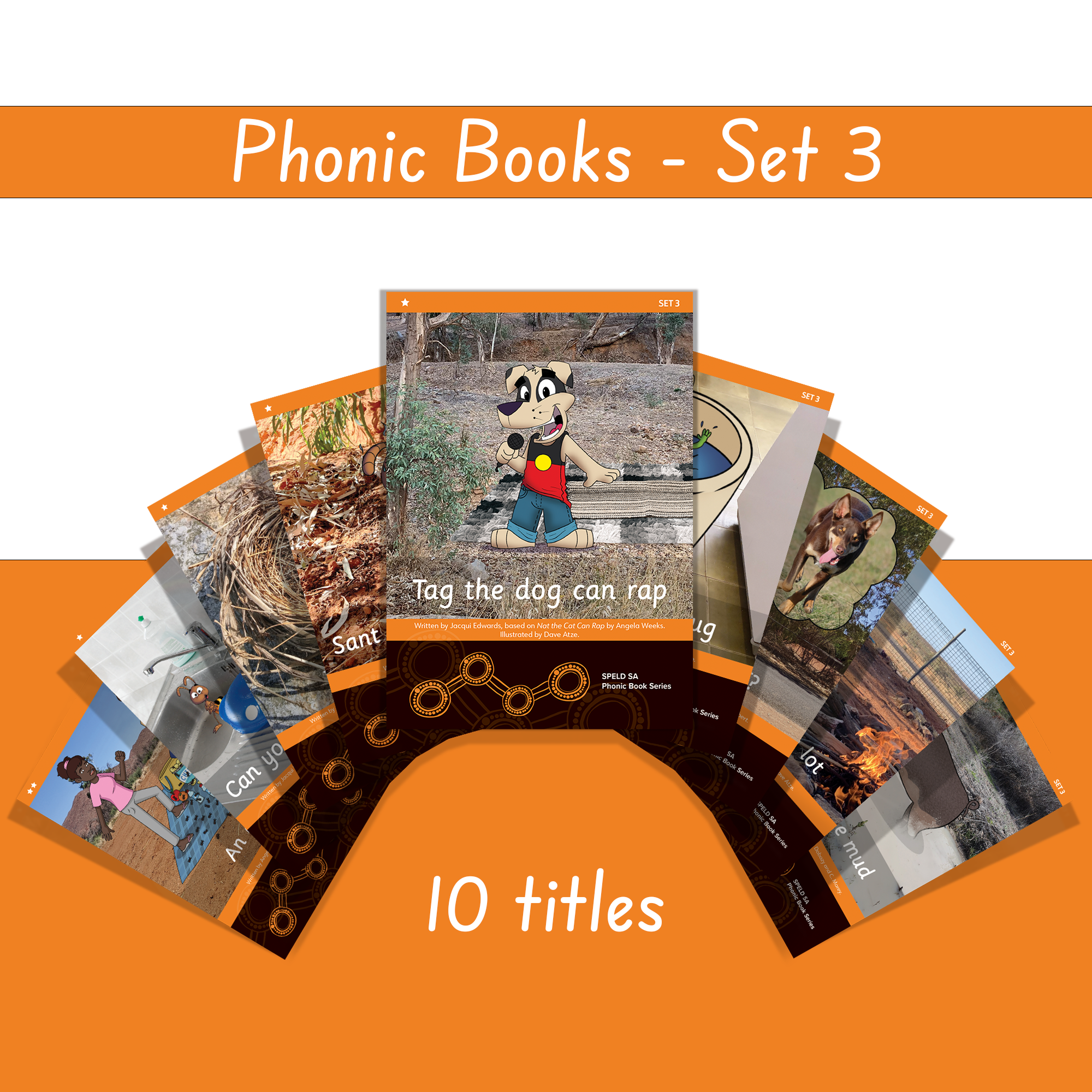 SPELD SA Phonic Books - Set 3