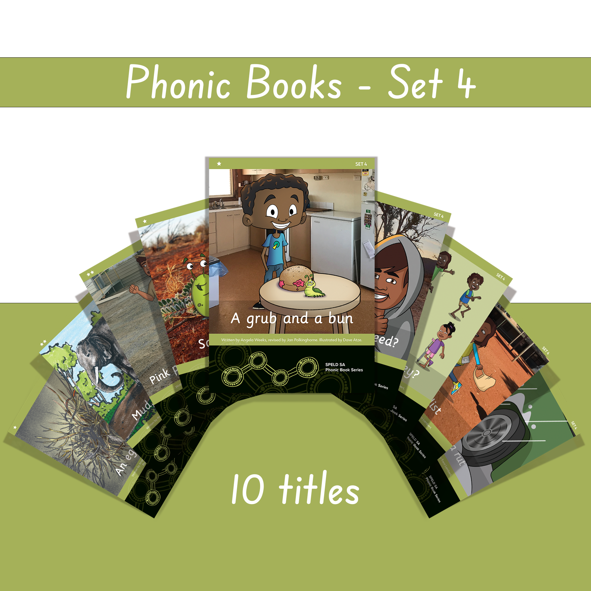 SPELD SA Phonic Books - Set 4