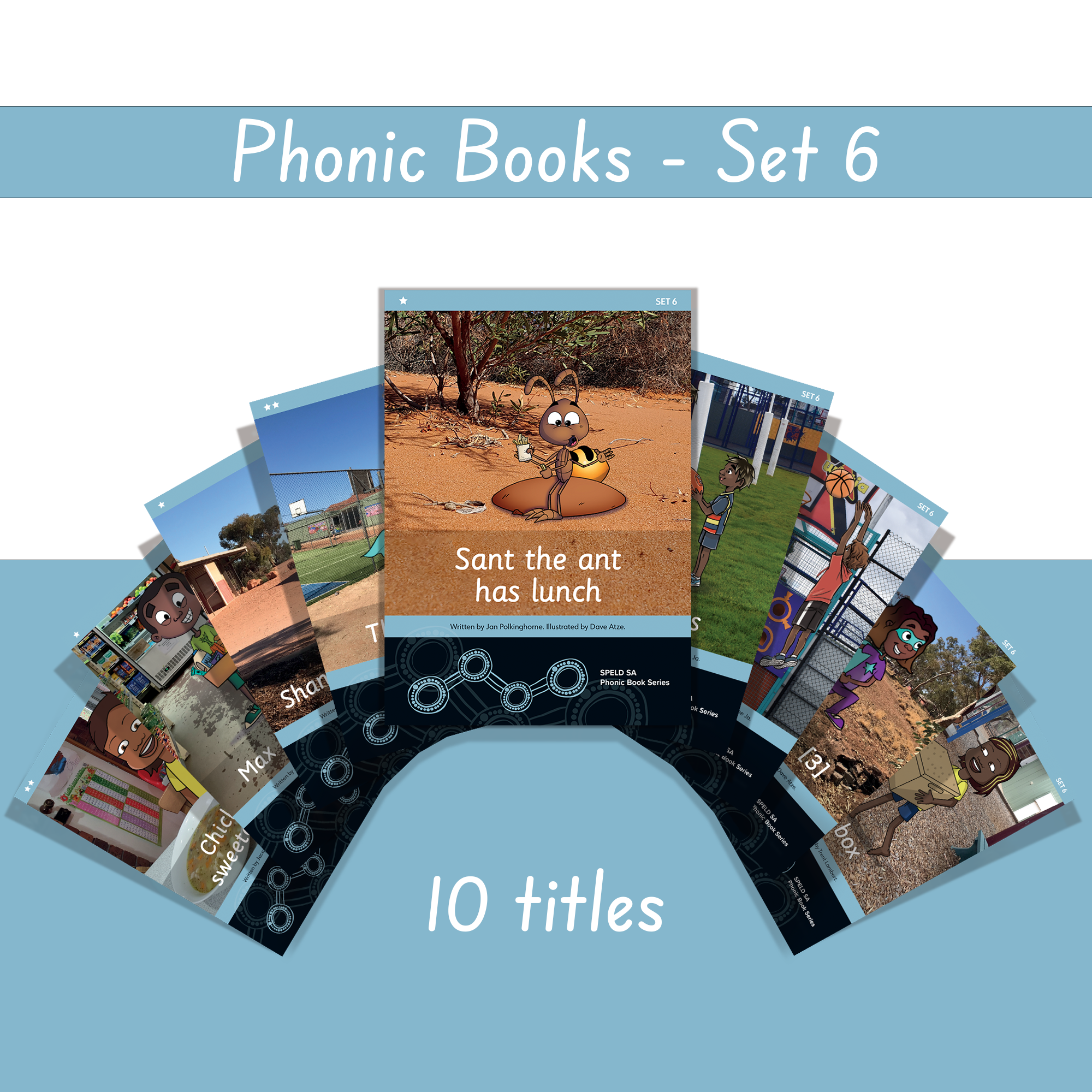 SPELD SA Phonic Books - Set 6