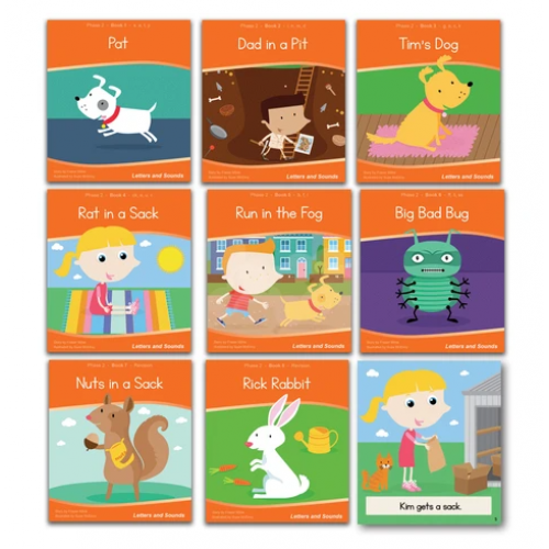 Letters and Sounds Phase 2 Decodable Readers