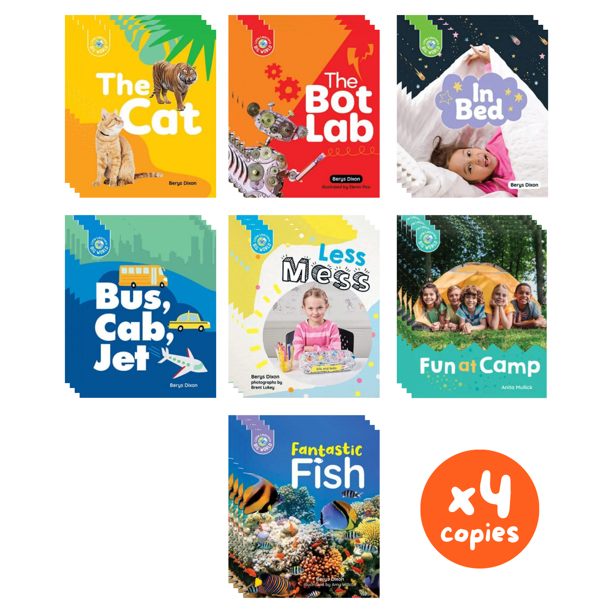 Little Learners Love Literacy: Big World Non-Fiction Stages 1-6 Classroom Bundle