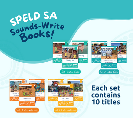 SPELD SA Phonic Books with Sounds-Write Extended Code (Set 1) – SPELDSA