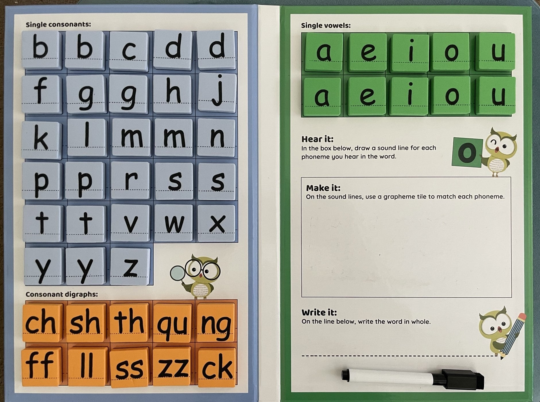 Initial Code Word Building Powerful Vowels - Kit 1 - Initial Code – SPELDSA