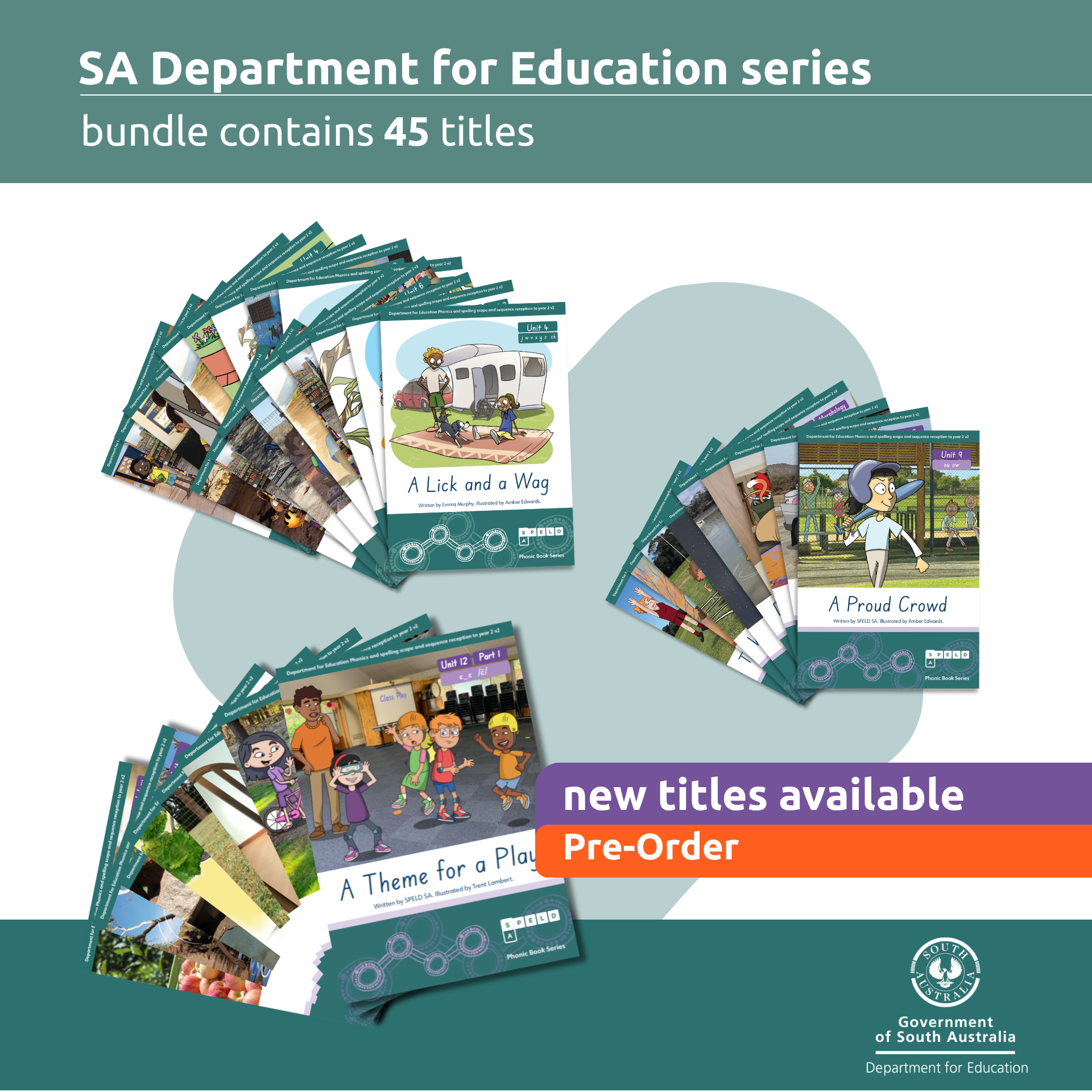 Department for Education Phonics and Spelling Scope and Sequence Decodable Book Bundle