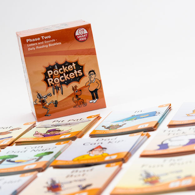 Pocket Rockets Phase 2 Box (Daily Reading Booklets) – SPELDSA
