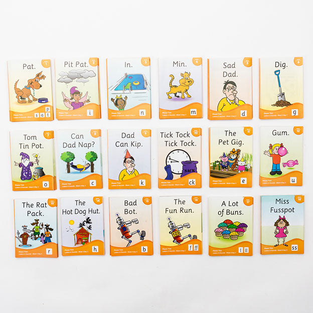 Pocket Rockets Italy Pocket Rockets Phase 2 Box (Daily Reading Booklets) – SPELDSA