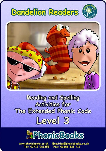 Dandelion Reading and Spelling Activities Extended Level 3