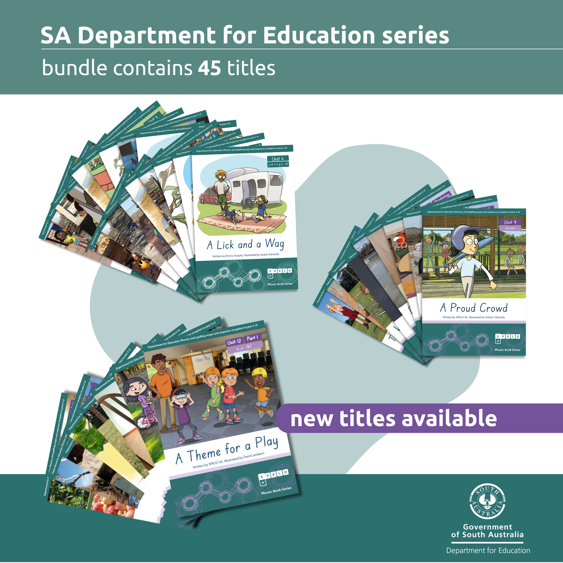 Department for Education Phonics and Spelling Scope and Sequence Decodable Book Bundle