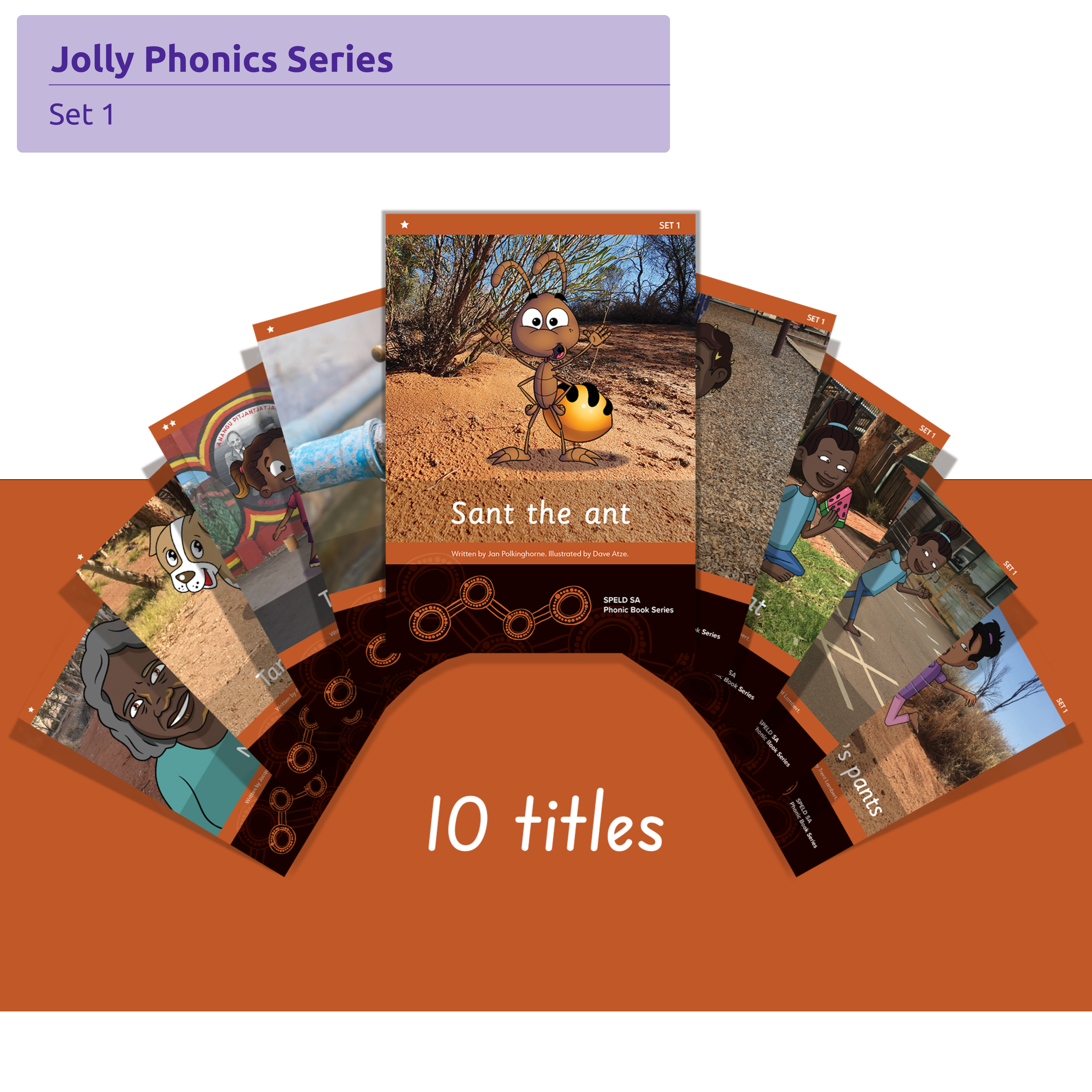 SPELD SA Phonic Books - Set 1