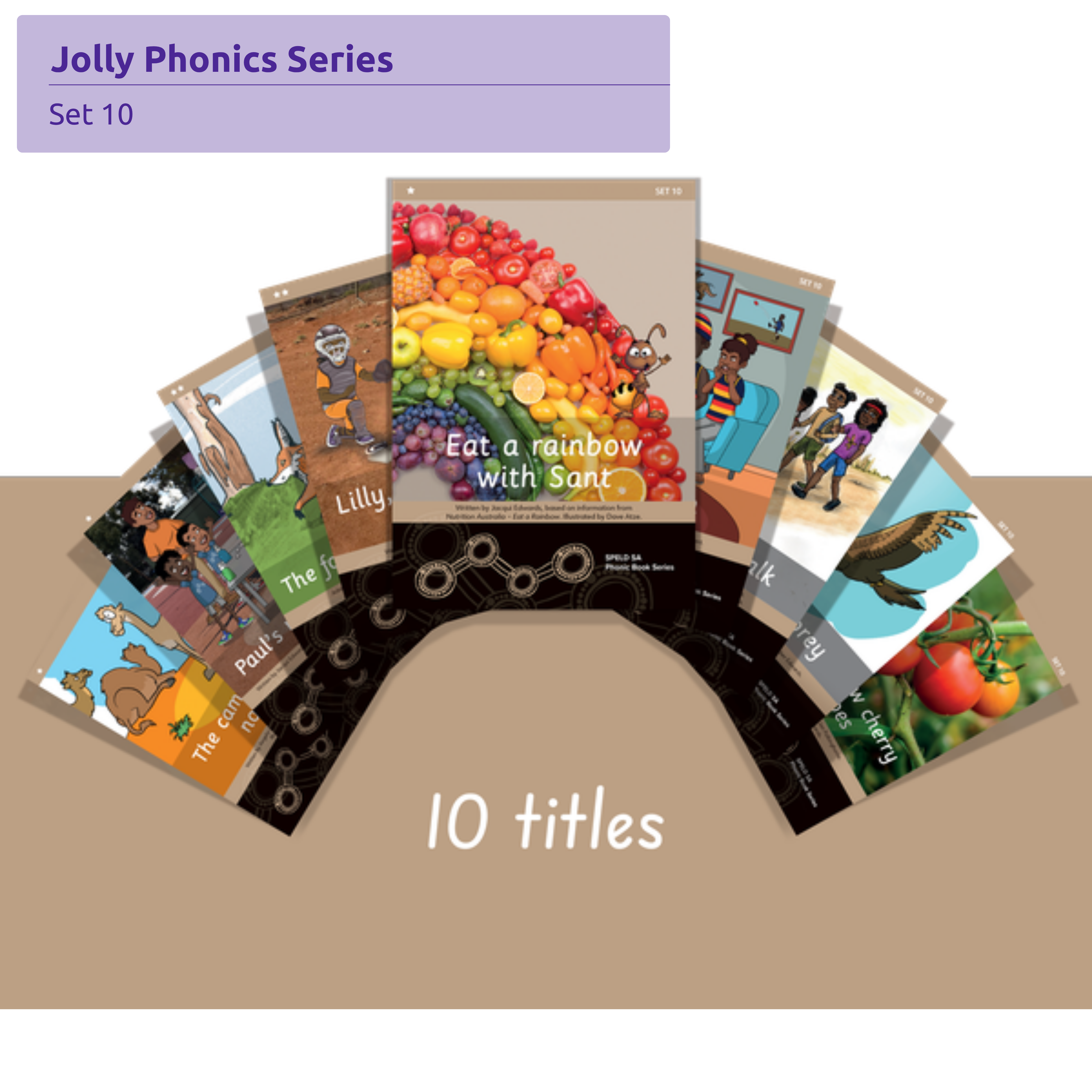 SPELD SA Phonic Books - Set 10