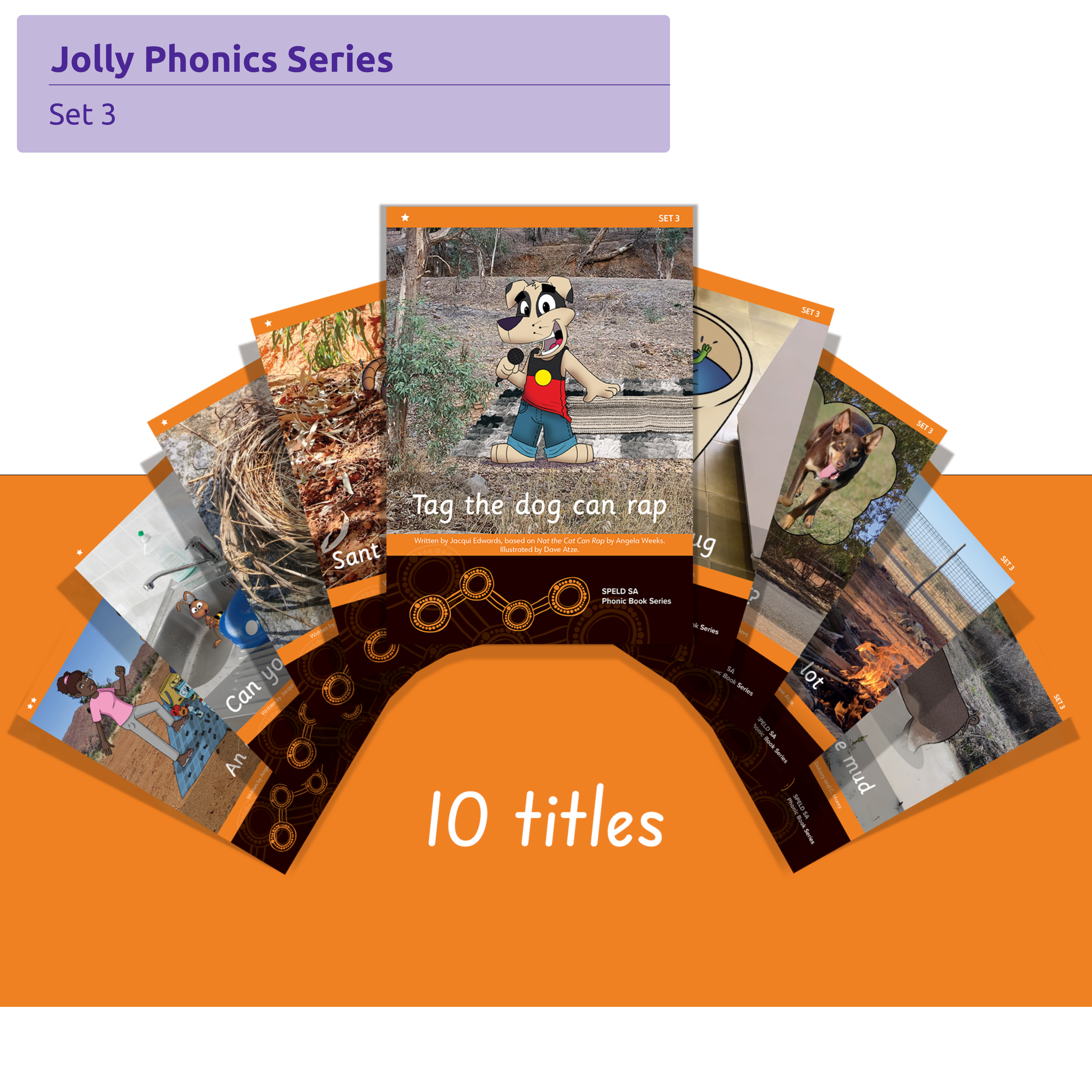 SPELD SA Phonic Books - Set 3