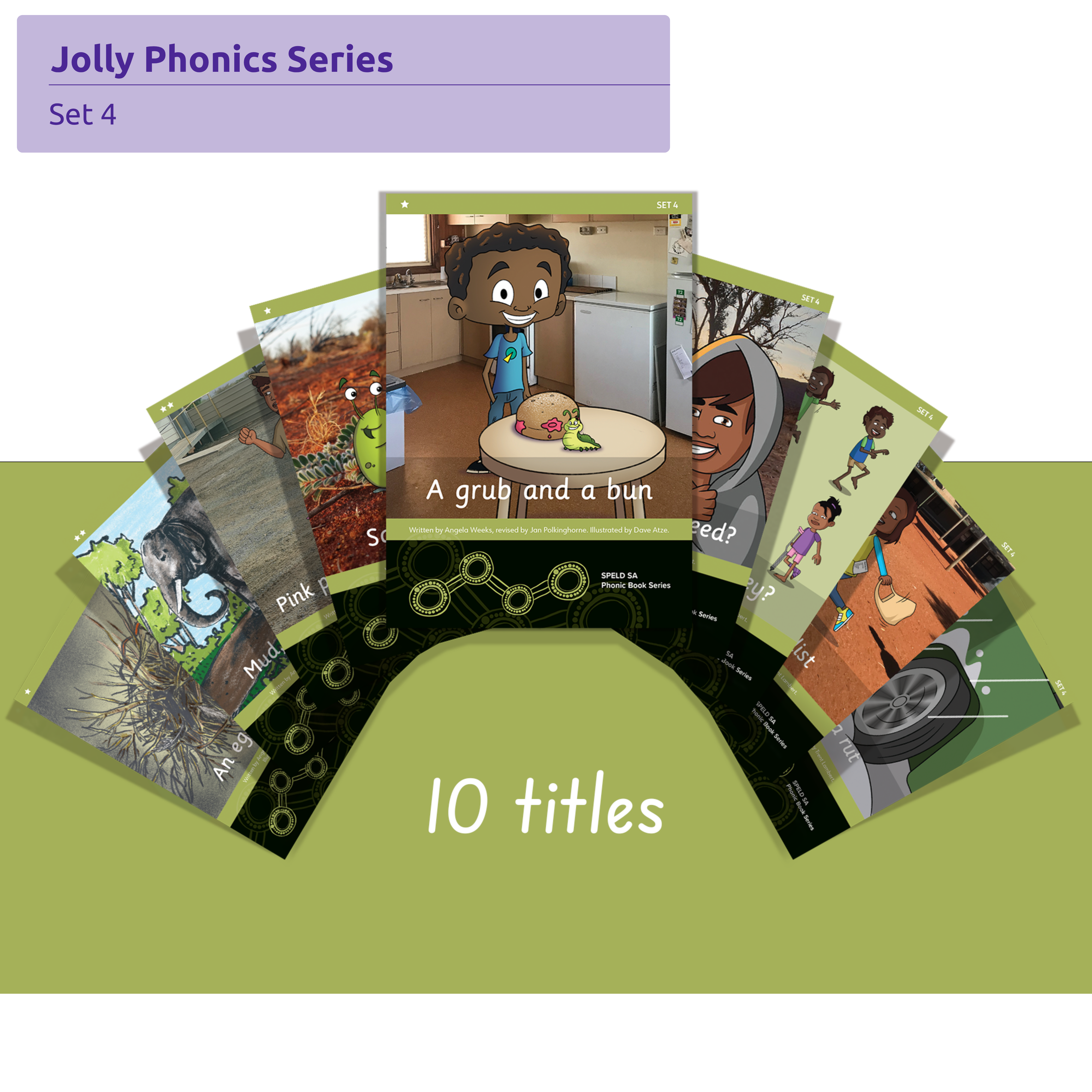 SPELD SA Phonic Books - Set 4