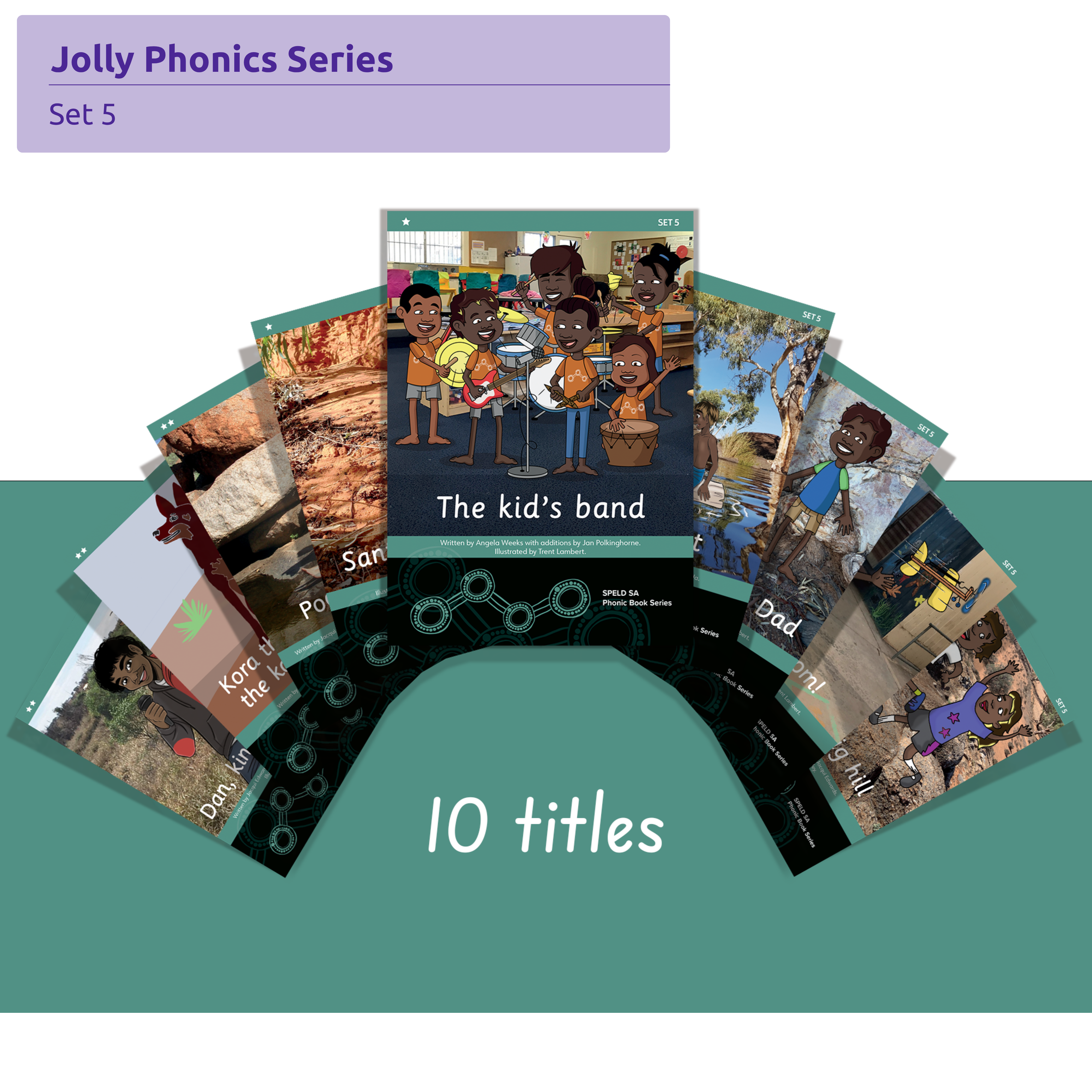 SPELD SA Phonic Books - Set 5