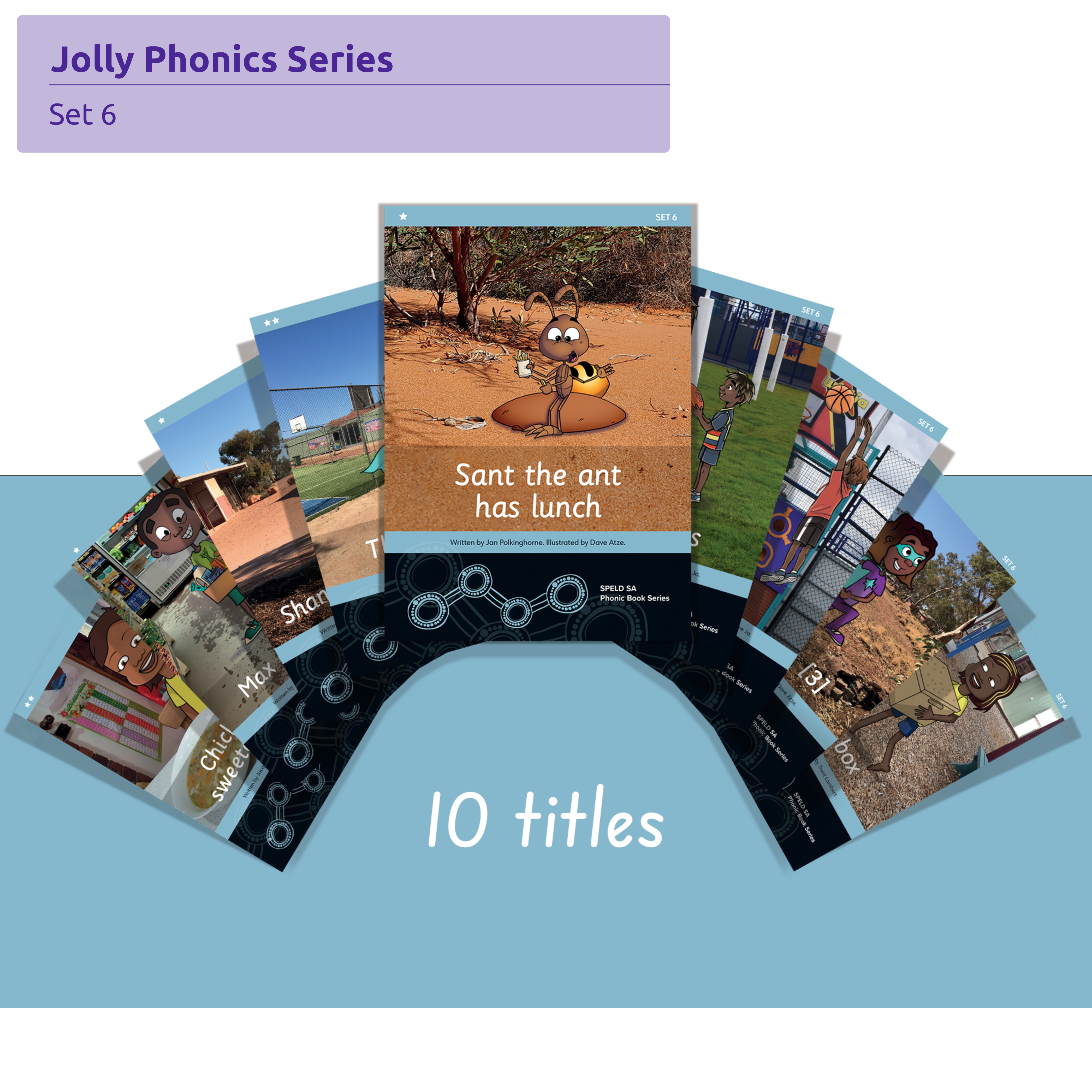 SPELD SA Phonic Books - Set 6