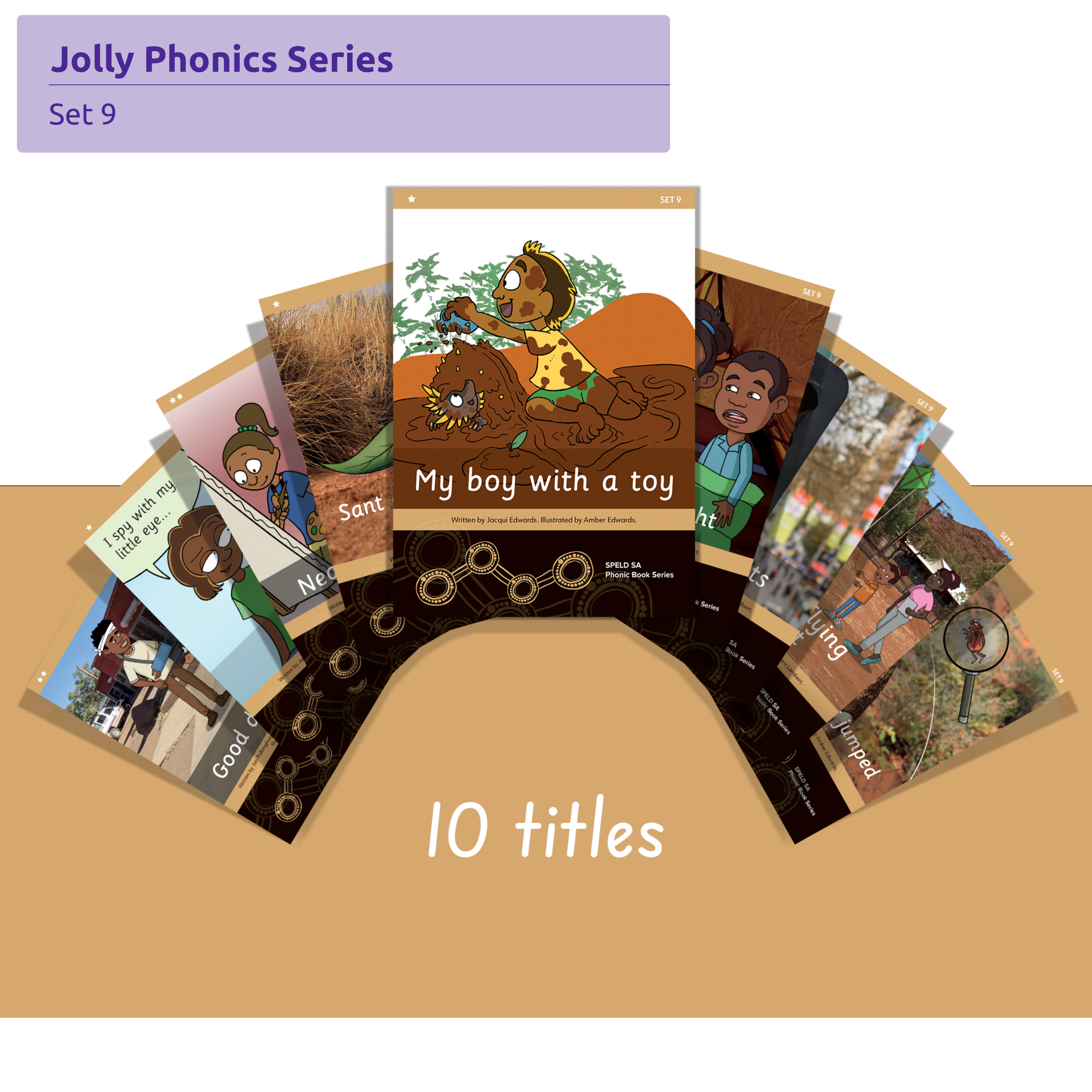 SPELD SA Phonic Books - Set 9