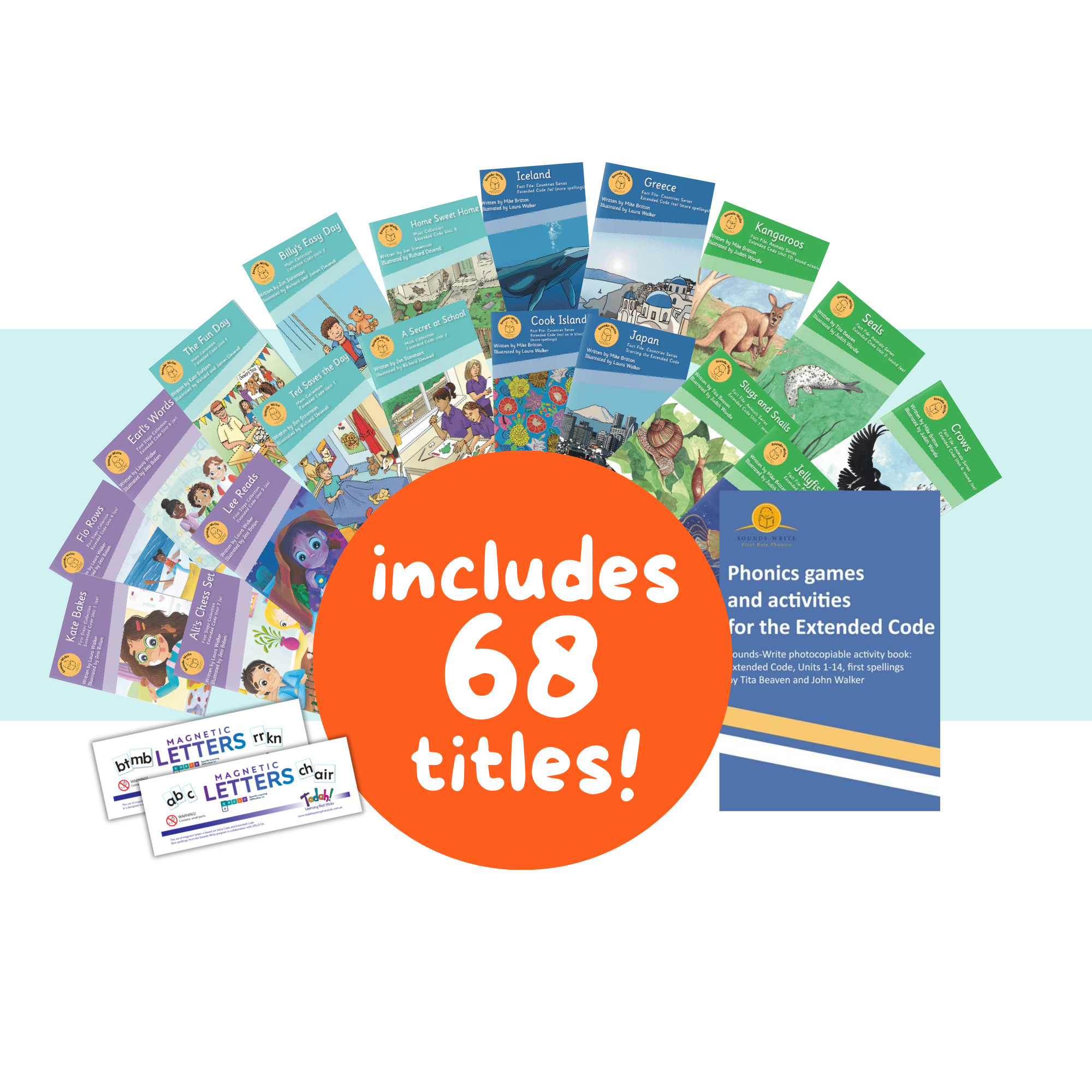 Sounds-Write Extended Code Tutor Bundle β SPELDSA