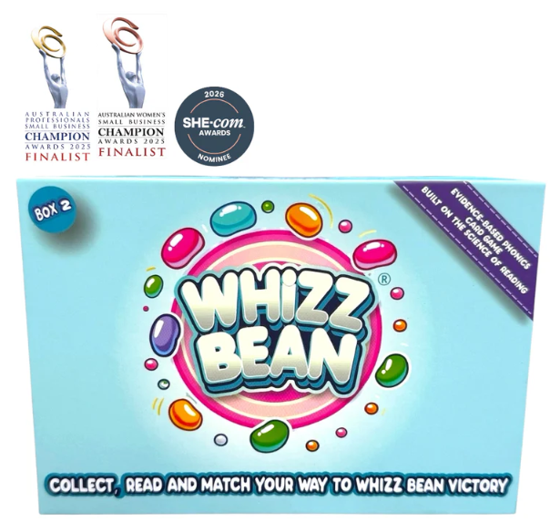 Whizz Bean Phonics Game for Reading Confidence & Fluency | Box 2