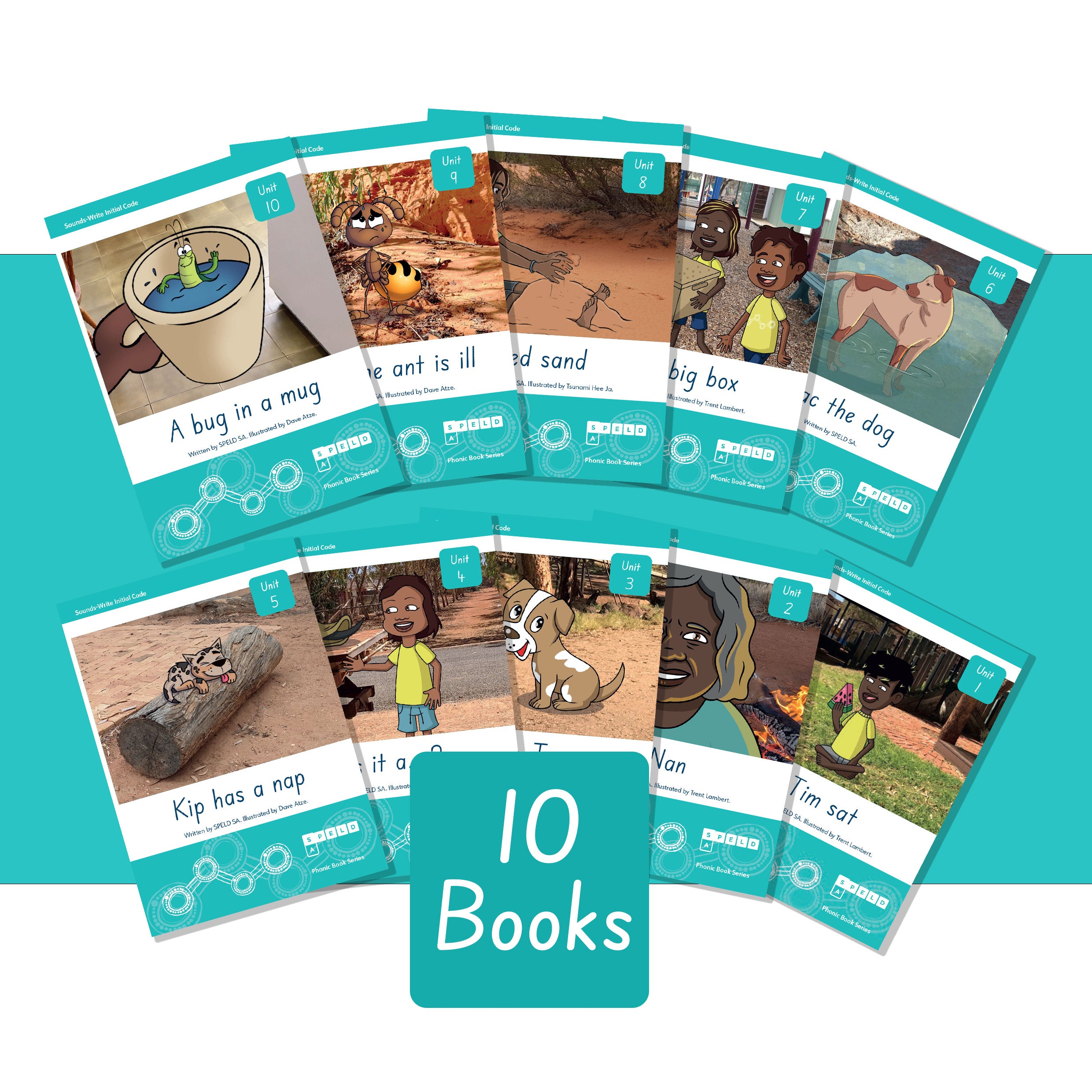 Initial Code Small Book SPELD SA Phonic Books Initial Code (Units 1-10) Set 1 – SPELDSA