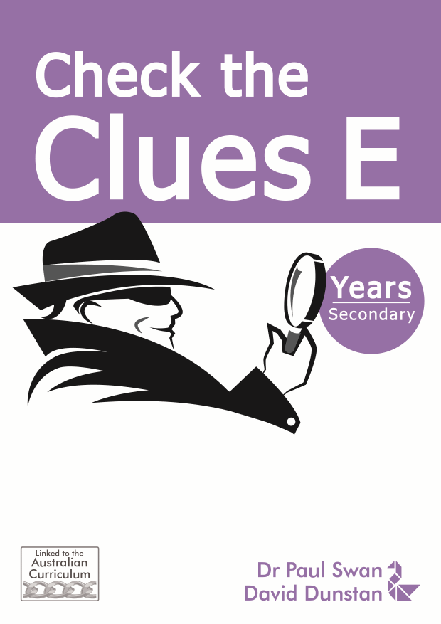 Check the Clues E (Secondary Years)