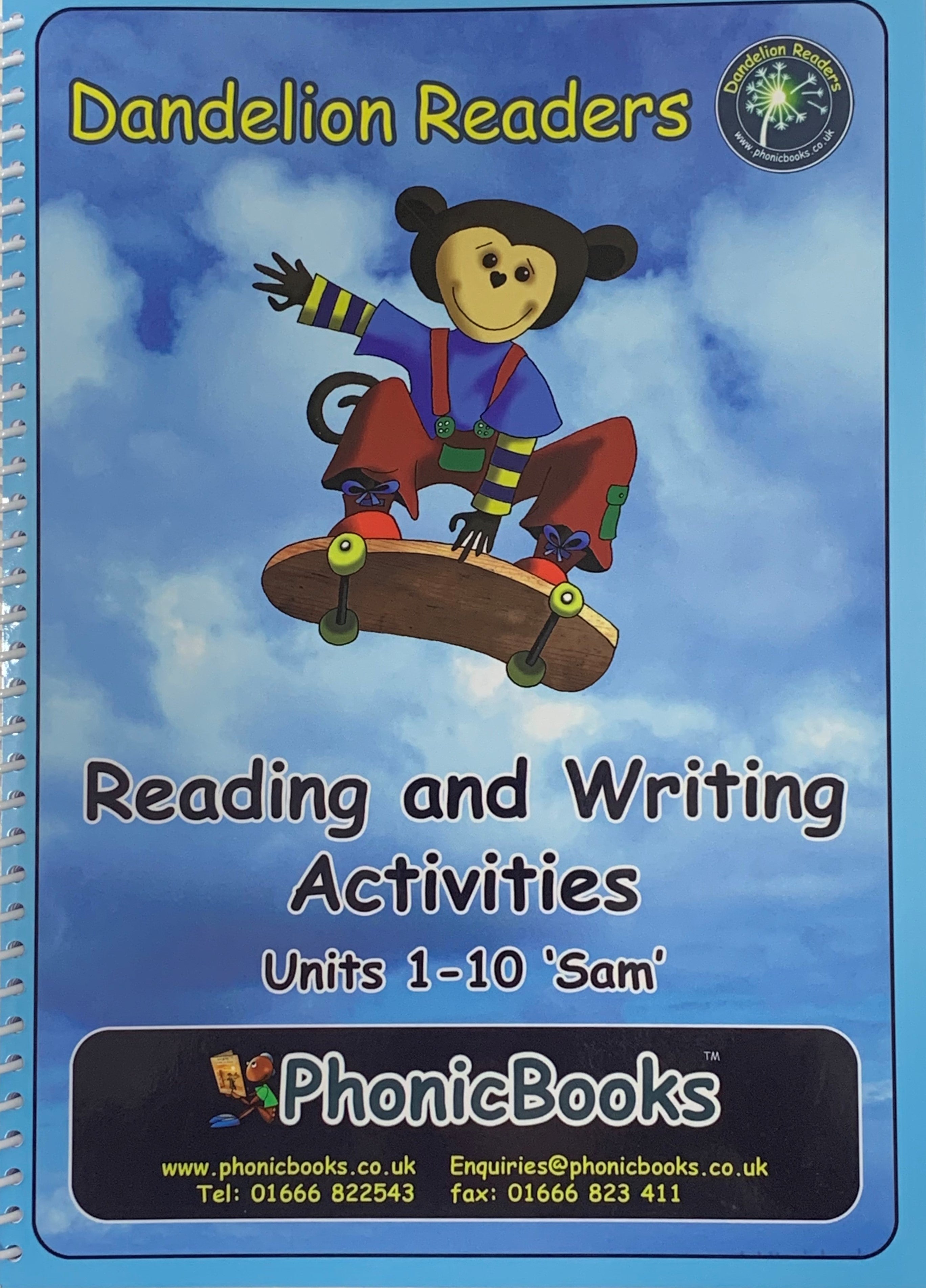 Dandelion Reading and Writing Activities units 1-10 Sam