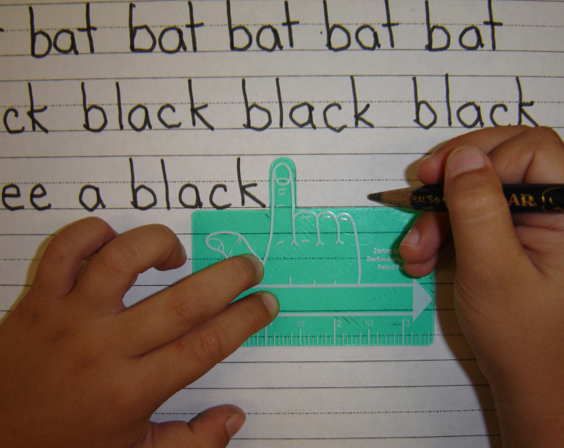One Finger Spacer Handwriting Tool