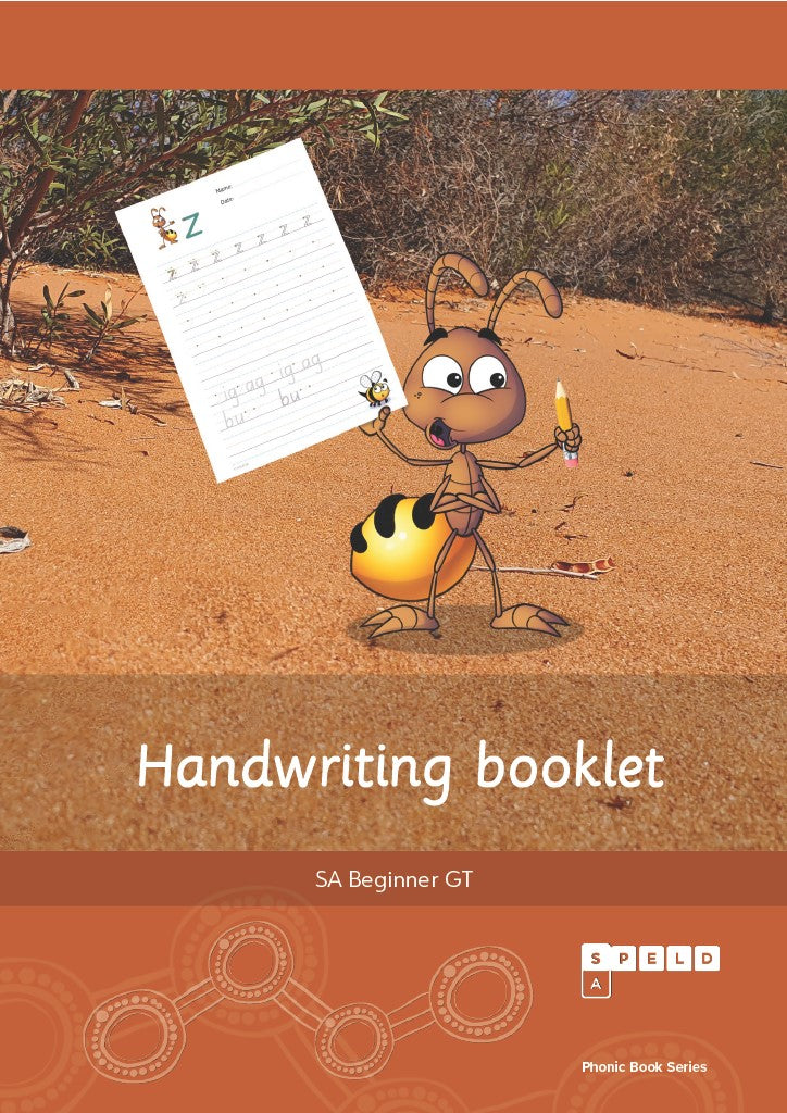 SPELD SA Handwriting booklet for Teachers