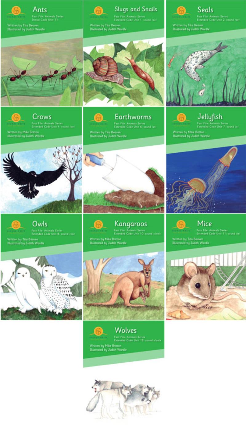Sounds-Write Extended Code Informational Texts: Animals