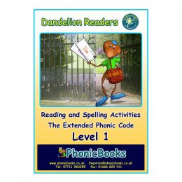 Dandelion Reading and Spelling Activities Level 1