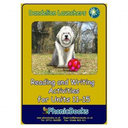 Dandelion Launchers units 11-15 Reading and Writing Activities