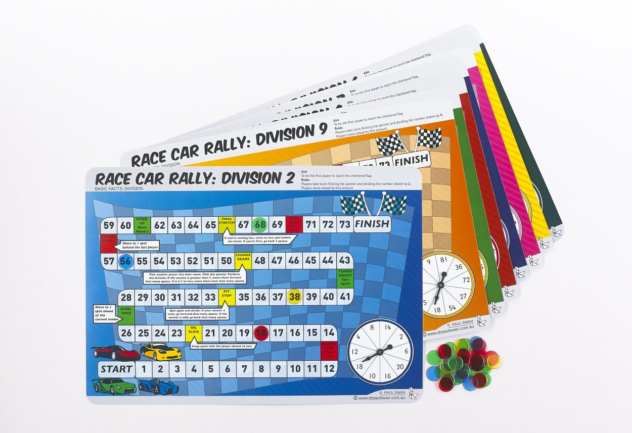 Race Car Rally game