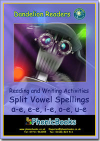 Dandelion Reading and Writing Activities Split Vowel Spellings